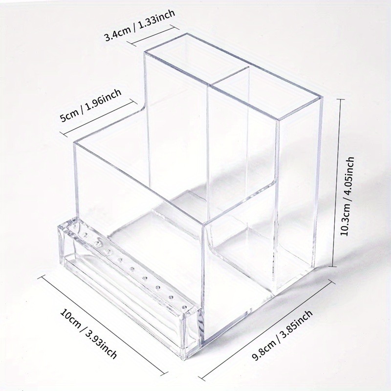 1PC 네일 드릴 비트 홀더 디스플레이 클리어 네일 디 - Display Case Acrylic 리뷰 및 가격